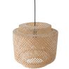 Lustre de plafond en bambou - Suspension de style Boho Bali - Hya image 7