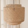 Lustre de plafond en bambou - Suspension de style Boho Bali - Hya image 7