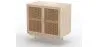 Buffet en Bois Naturel - Design Boho Bali - 2 Portes - Treys image 7