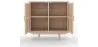 Buffet en Bois Naturel - Design Boho Bali - 2 Portes - Treys image 7