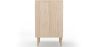 Buffet en Bois Naturel - Design Boho Bali - 2 Portes - Treys image 7