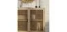 Buffet en Bois Naturel - Design Boho Bali - 2 Portes - Treys image 7
