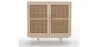 Buffet en Bois Naturel - Design Boho Bali - 2 Portes - Treys image 7