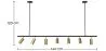 Spot sur Rail - Lampe 7 Spots Orientables - 140CM image 7