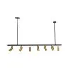 Spot sur Rail - Lampe 7 Spots Orientables - 140CM image 7