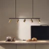 Spot sur Rail - Lampe 5 Spots Orientables - 110CM image 7