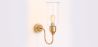 Applique Murale Chandelier - Lampe Dorée - Driss image 7