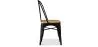 Chaise de salle à manger - Design industriel - Bois et acier - Stylix image 7