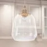 Lustre de plafond - Suspension - Verre et métal - Amaia image 7