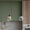 Lustre de plafond - Suspension - Verre et métal - Amaia image 7