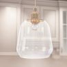 Lustre de plafond - Suspension - Verre et métal - Amaia image 7