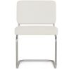 Chaise de salle à manger En Bouclette Fausse Fourrure Tapissée - Boucles Blanches - Henr image 7
