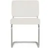 Chaise de salle à manger En Bouclette Fausse Fourrure Tapissée - Boucles Blanches - Henr image 7