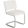 Chaise de salle à manger En Bouclette Fausse Fourrure Tapissée - Boucles Blanches - Henr image 7