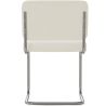 Chaise de salle à manger En Bouclette Fausse Fourrure Tapissée - Boucles Blanches - Henr image 7