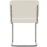Chaise de salle à manger En Bouclette Fausse Fourrure Tapissée - Boucles Blanches - Henr image 7