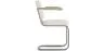 Chaise de salle à manger avec accoudoirs En Bouclette Fausse Fourrure Tapissée - Boucles Blanches - Henr image 7