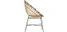  Chaise d'extérieur ronde en rotin synthétique - Design Boho Bali - Elsa image 7