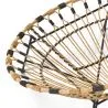  Chaise d'extérieur ronde en rotin synthétique - Design Boho Bali - Elsa image 7