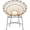  Chaise d'extérieur ronde en rotin synthétique - Design Boho Bali - Elsa image 7