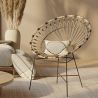  Chaise d'extérieur ronde en rotin synthétique - Design Boho Bali - Elsa image 7