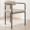 Chaise de salle à manger tapissée - Velours - Garne image 7
