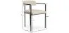 Chaise de salle à manger en bouclette fausse fourrure Tapissée - Boucles Blanches - Garne image 7