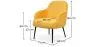 Fauteuil tapissé de velours - Hyra image 7