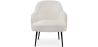 Fauteuil Rembourré - Bouclé Blanc - Hyra image 7