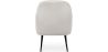 Fauteuil Rembourré - Bouclé Blanc - Hyra image 7
