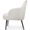 Fauteuil Rembourré - Bouclé Blanc - Hyra image 7