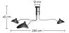 Lampe de Plafond - Lampe Flexo - 3 Bras - George image 7