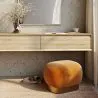 Pouf - Velours et métal - Luxe image 7