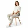 Lot de 2 Chaises Denisse avec coussin Design scandinave - Mat image 7