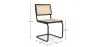 Pack Table à manger design industriel 150cm & 6 Chaises à manger en rotin - Bastral image 7