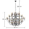 Lustre de plafond - Suspension - Petite Taille - Bella image 7