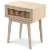 Table de chevet avec tiroirs Bois Boho Bali - Yanpai image 7