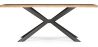 Table à manger rectangulaire - Industrielle - Bois et métal - Bayron image 7
