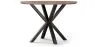 Table à manger ronde - Industrielle - Bois et métal - Bayron image 7