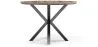 Table à manger ronde - Industrielle - Bois et métal - Bayron image 7