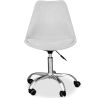 Chaise de bureau rembourrée - avec roulettes - Tulip image 7