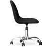 Chaise de bureau à roulettes - tapissée - Fery image 7