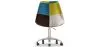  Chaise de Bureau Pivotante - Tissu Patchwork - Simona image 7