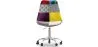 Chaise de Bureau Pivotante - Tissu Patchwork - Ray  image 7