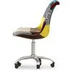 Chaise de Bureau Pivotante - Tissu Patchwork - Ray  image 7