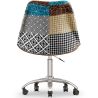  Chaise de Bureau Pivotante - Tissu Patchwork - Patty image 7