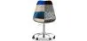  Chaise de Bureau Pivotante - Tissu Patchwork - Pixi image 7