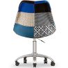  Chaise de Bureau Pivotante - Tissu Patchwork - Pixi image 7