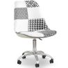Chaise de Bureau Pivotante - Tissu Patchwork - Sam  image 7