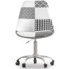 Chaise de Bureau Pivotante - Tissu Patchwork - Sam  image 7